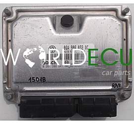 CENTRALINA MOTORE VOLKSWAGEN JETTA BOSCH 0 261 208 541, 0261208541, 06A 906 032 QC, 06A906032QC