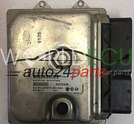 Engine control unit - ECU controllers FIAT LANCIA 1.3 JTDM 55 255 946, 55255946, MJD 8F3.GG, MJD8F3GG