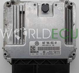 Centralina motore VOLKSWAGEN PASSAT 2.0 FSI BOSCH 0 261 S02 132, 0261S02132, 06F 906 056 AM, 06F906056AM, MED9.5.10