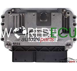 ECU ENGINE CONTROLLER FIAT PUNTO, BRAVO 1.4, BOSCH 0 261 201 687, 0261201687, 51805023B