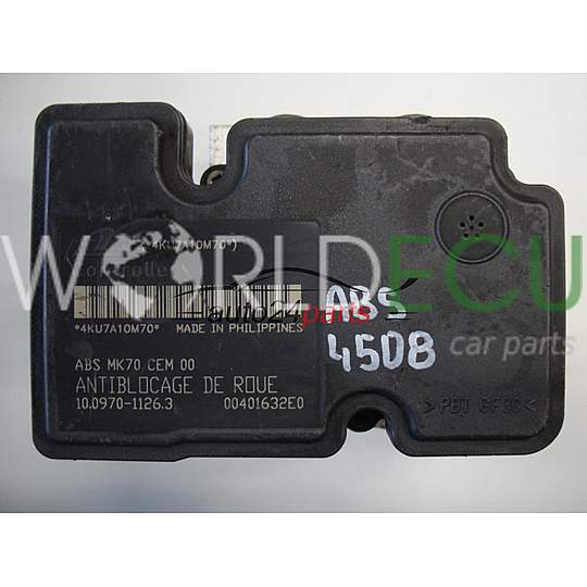 Abs Pump Module CITROEN 9662150280, 10.0207-0075.4, 10020700754, 10.0970-1126.3, 10097011263