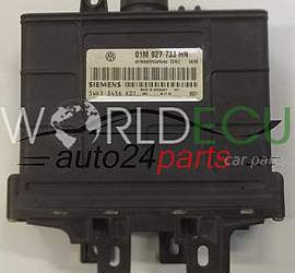 CENTRALINA CALCOLATORE SCATOLA DEL CAMBIO  AUDI A3 1.8T 01M927733HN, 01M 927 733 HN, SIEMENS 5WK33436, 5WK3 3436 K01