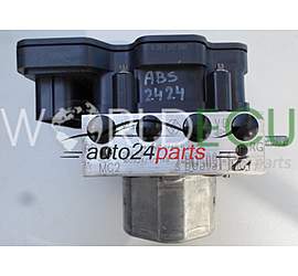 POMPE HYDRAULIQUE ET CALCULATEUR d'ABS RENAULT BOSCH 0 265 257 250, 0265257250, 476601746R, 0 265 956 527, 0265956527