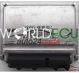 ECU ENGINE CONTROLLER AUDI A4 A6 2.4 BOSCH 0 261 204 767, 0261204767, 4B0907552 C