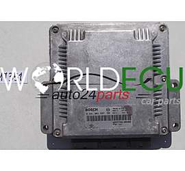 БЛОК УПРАВЛЕНИЯ ДВИГАТЕЛЕМ RENAULT LAGUNA 1.9 DCI BOSCH 0 281 001 997, 0281001997, HOM 7700106485, 7700113027