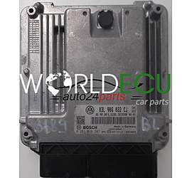 CENTRALINA MOTORE VW VOLKSWAGEN T5 2.0 TDI 03L906022CJ, 03L 906 022 CJ, 03L907309K, 03L 907 309 K, BOSCH 0281016387, 0 281 016 387, DIESEL EDC17CP20 CAAC 5223, 1039S38846