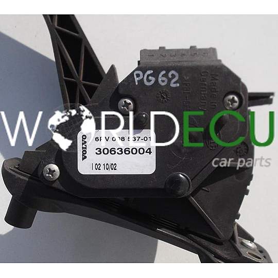 ACCELERATOR PEDAL ELECTRIC THROTTLE VOLVO S60 30636004, 6PV 008 537-01, 6PV00853701